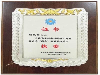 石碣工商聯(lián)合會(huì)（商會(huì)）執(zhí)委 - 東晟泛塞封密封圈